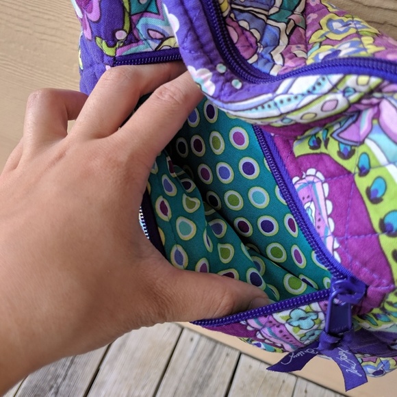 VERA BRADLEY Quilted Satchel Crossbody Bag - Picture 4 of 7